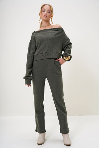 Sweat et pantalon - Kaki