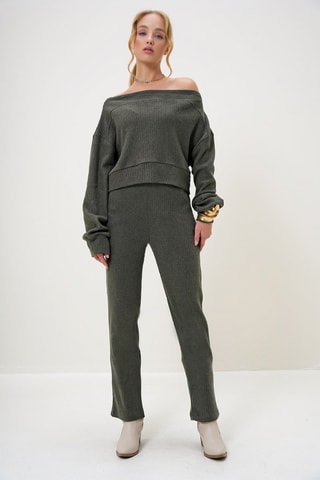 Sweat et pantalon - Kaki