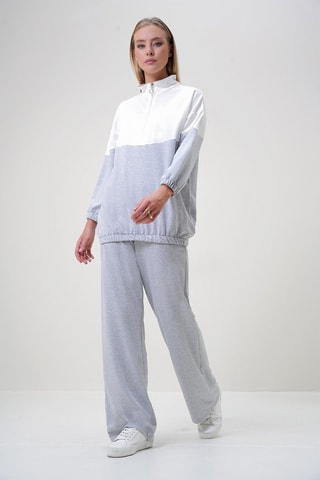 Sweat et pantalon de survêtement - Gris