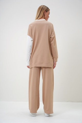 Sweat et pantalon - Beige