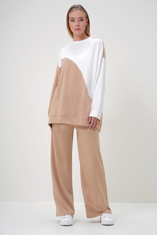 Sweat et pantalon - Beige