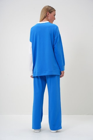 Sweat et pantalon de survêtement - Bleu