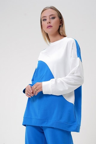 Sweat et pantalon de survêtement - Bleu