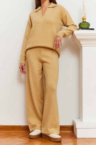 Pull et pantalon - Camel