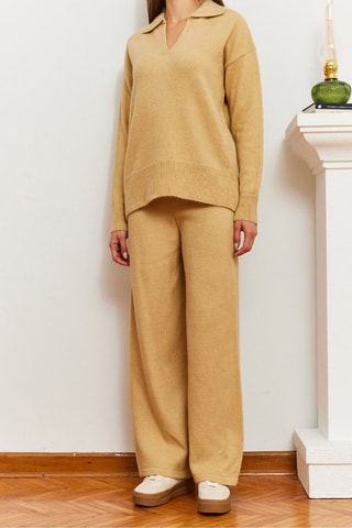 Pull et pantalon - Camel