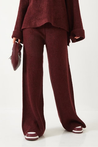 Pull et pantalon - Bordeaux