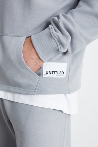 Sweat regular et pantalon wide legs - Gris clair