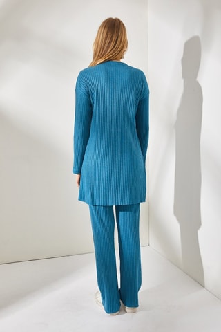 Pull et pantalon regular - Indigo