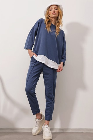 Sweat et jogging - Bleu