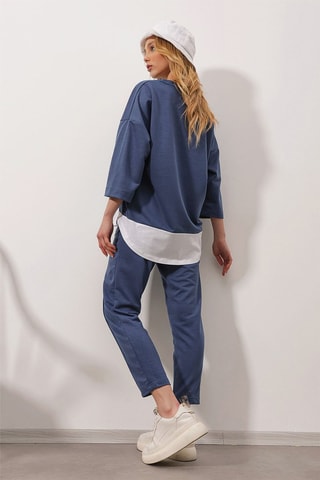 Sweat et jogging - Bleu