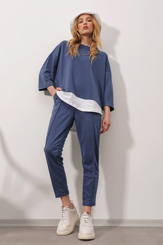 Sweat et jogging - Bleu