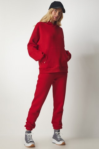 Sweat et jogging - Rouge