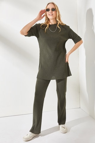 Tunique et pantalon - Kaki