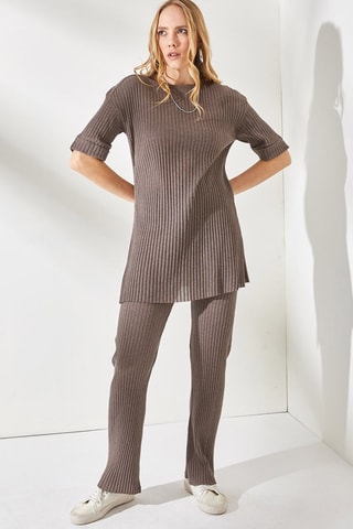 Tunique et pantalon - Taupe