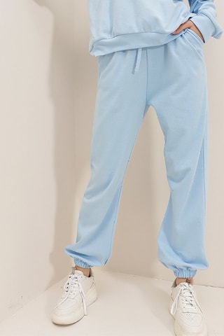 Sweat regular et pantalon de survêtement - Bleu clair