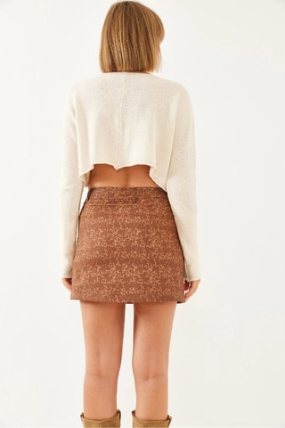Minijupe - Marron