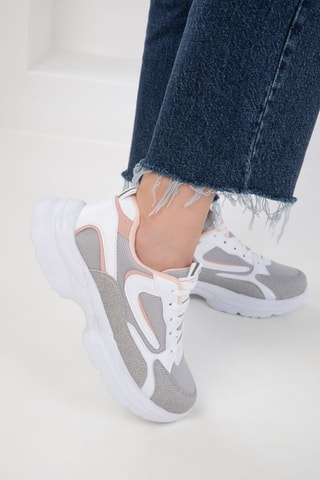 Baskets plateformes - Blanc