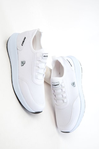 Baskets plateformes - Blanc