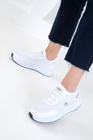 Baskets plateformes - Blanc