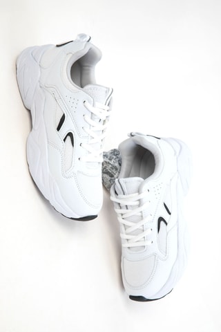 Baskets plateformes - Blanc