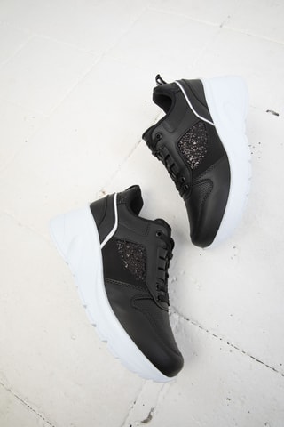 Baskets compensées - Noir