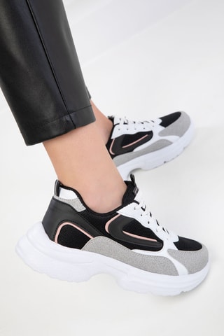 Baskets plateformes - Blanc