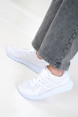 Baskets plateformes - Blanc