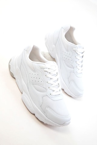 Baskets plateformes - Blanc