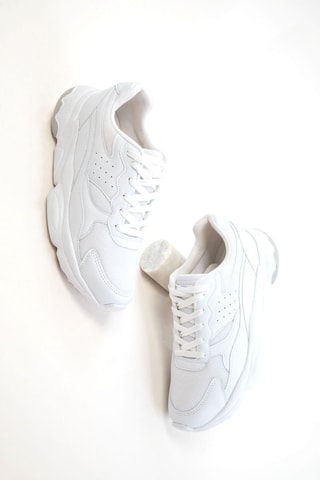 Baskets plateformes - Blanc