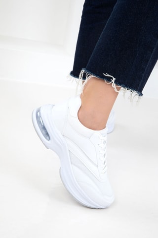 Baskets plateformes - Blanc