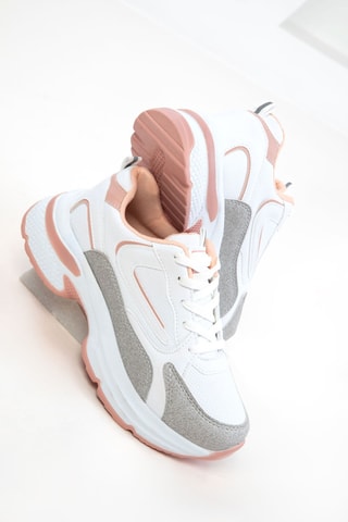 Baskets plateformes - Blanc