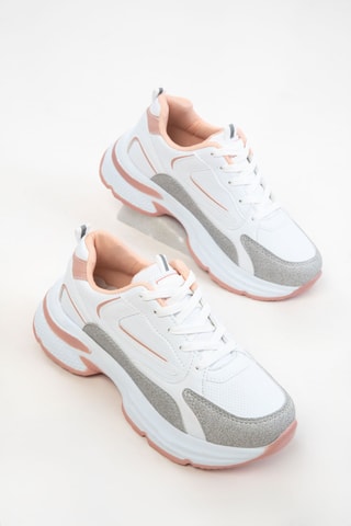 Baskets plateformes - Blanc