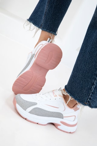 Baskets plateformes - Blanc