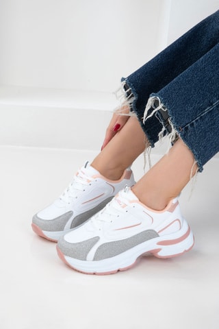 Baskets plateformes - Blanc