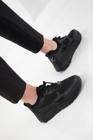 Baskets plateformes plateformes - Noir