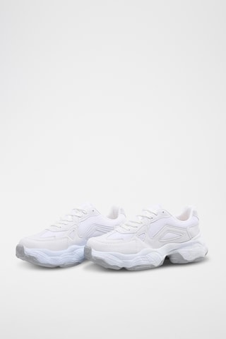 Baskets plateformes - Blanc