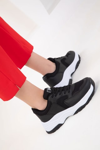 Baskets plateformes - Noir