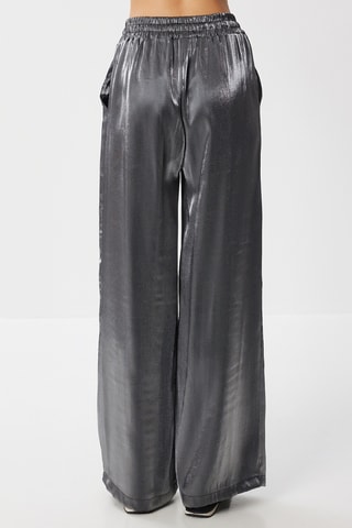 Pantalon wide legs - Anthracite