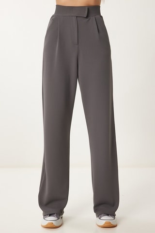 Pantalon regular - Anthracite