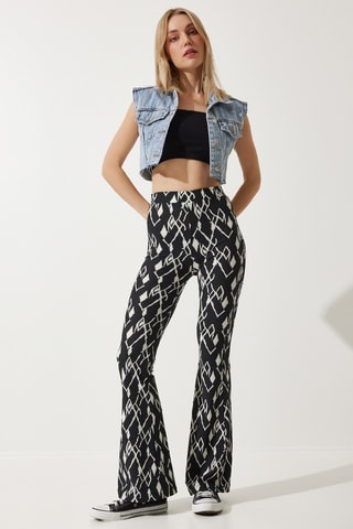 Pantalon relaxed - Noir