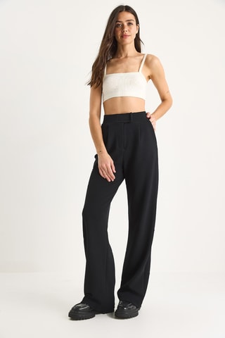 Pantalon palazzo - Noir