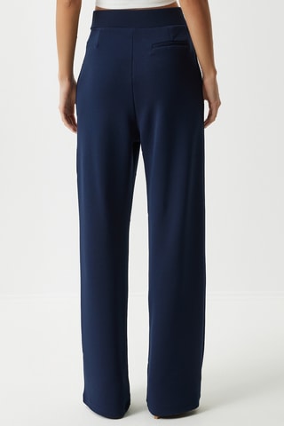 Pantalon regular - Bleu marine