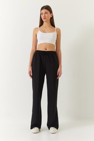Pantalon palazzo - Noir