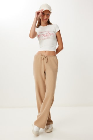 Pantalon loose - Camel