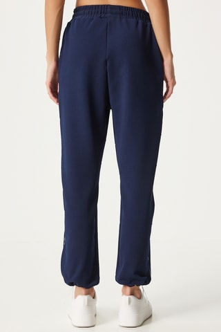 Pantalon regular - Bleu marine