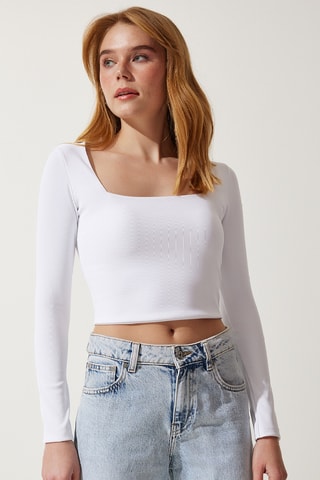 Top - Blanc