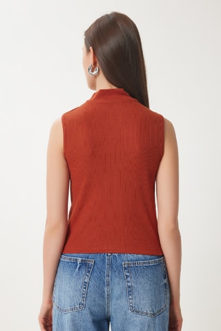 Débardeur - Rouge brique