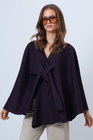 Poncho - Violet