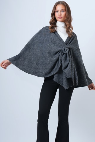 Poncho - Gris foncé