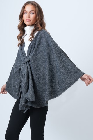 Poncho - Gris foncé